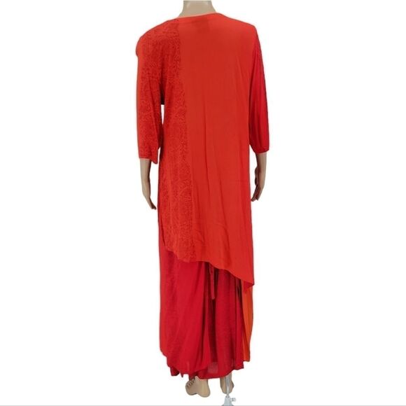 ENDLESS Knot Art Women's Vintage 3pc Bohemian Hippie Set Vest Tunic Skirt - Picture 5 of 15